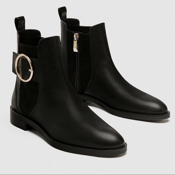 chelsea boots women zara
